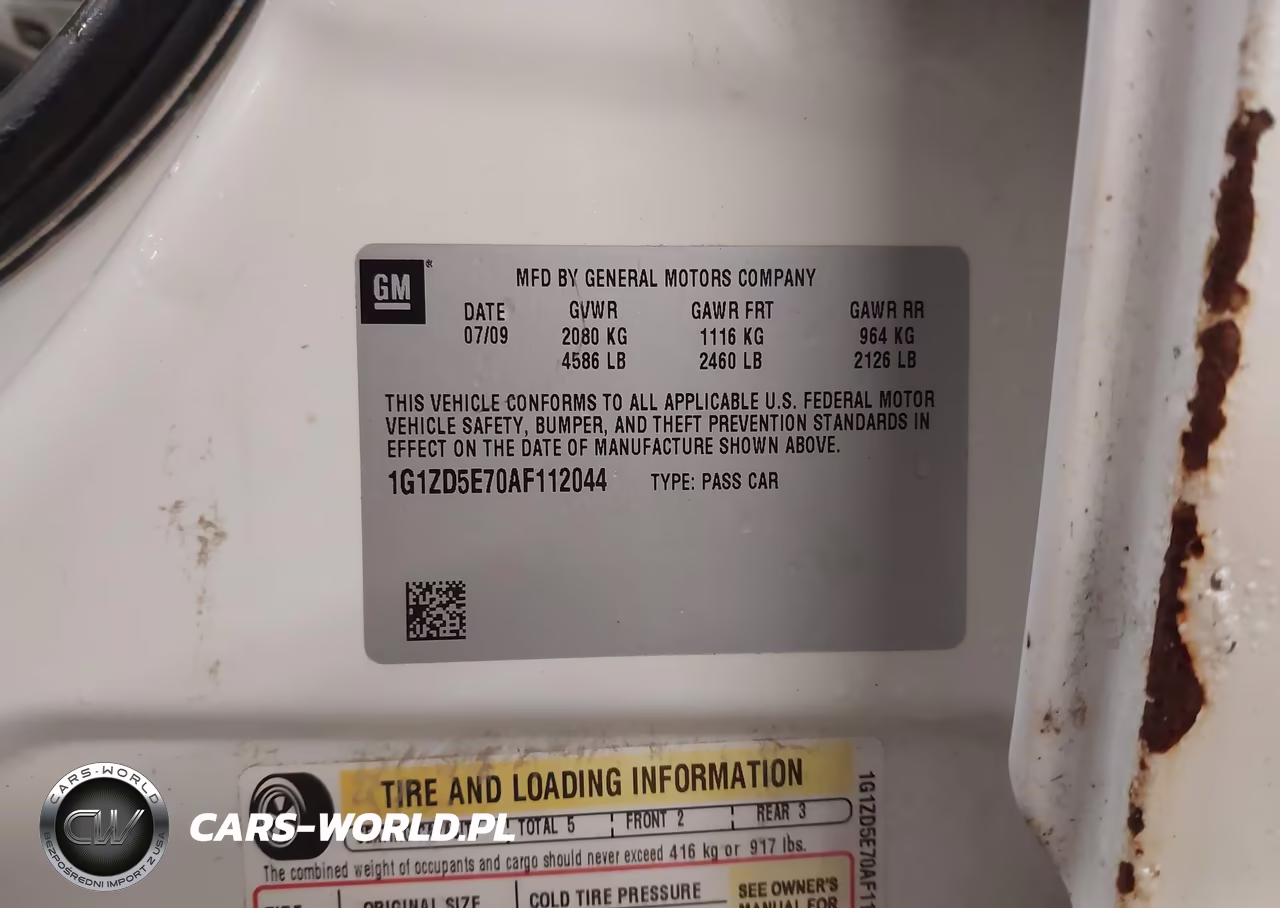 2010 Chevrolet Malibu Lt VIN:1G1ZD5E70AF112044 - 9