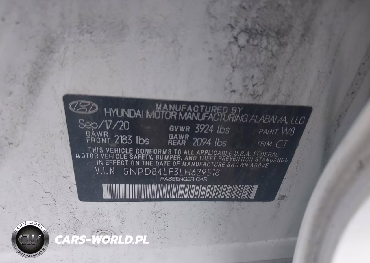 2020 Hyundai Elantra Value Edition VIN:5NPD84LF3LH629518 - 9