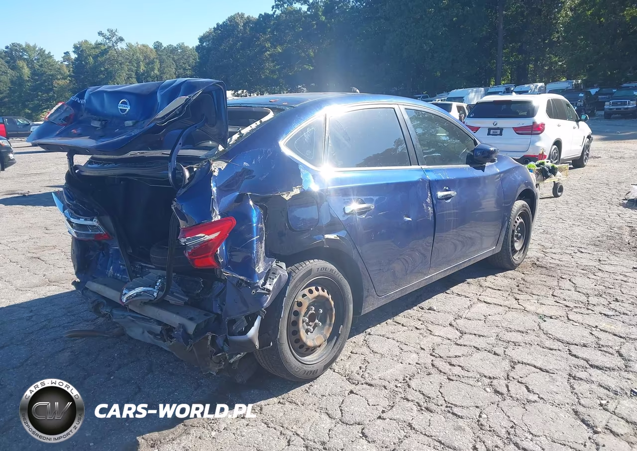 2019 Nissan Sentra S VIN:3N1AB7APXKY302331 - 4