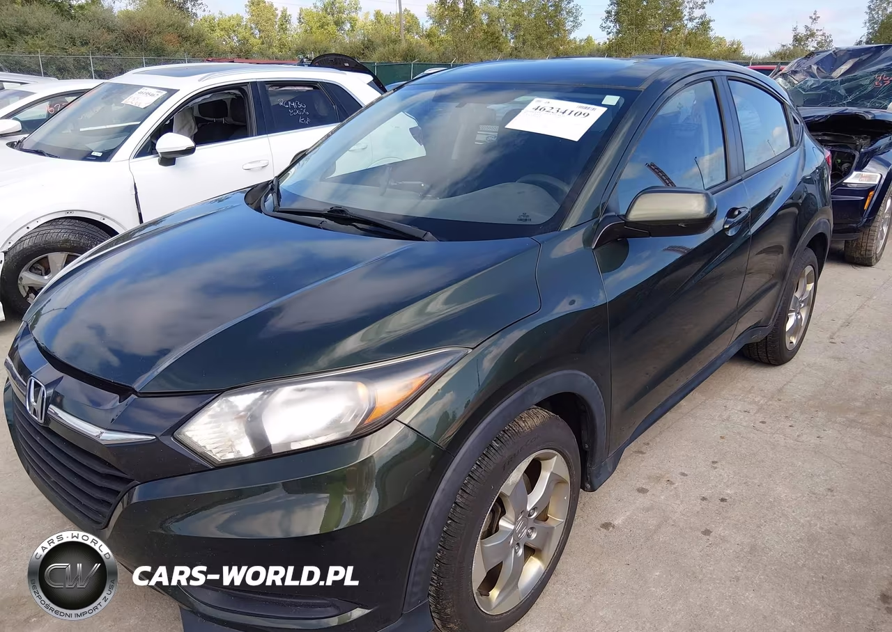 2017 Honda Hr-V Lx VIN:3CZRU6H38HG701691 - 2