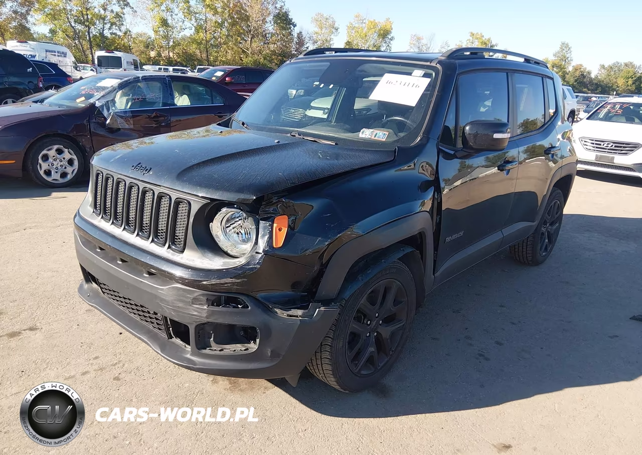 2017 Jeep Renegade Altitude 4X4 VIN:ZACCJBBB2HPG54704 - 2