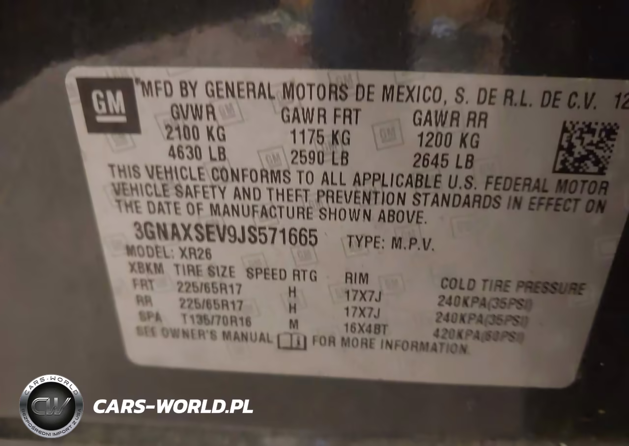 2018 Chevrolet Equinox Lt VIN:3GNAXSEV9JS571665 - 9