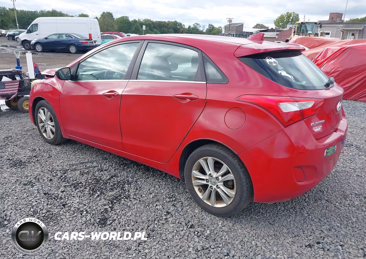 2013 Hyundai Elantra Gt VIN:KMHD35LE0DU025567 - 3