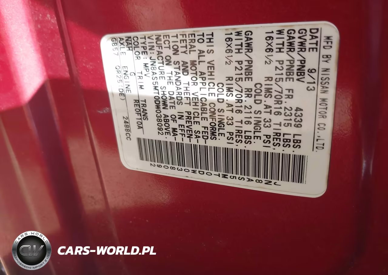 2013 Nissan Rogue S VIN:JN8AS5MT0DW038092 - 9