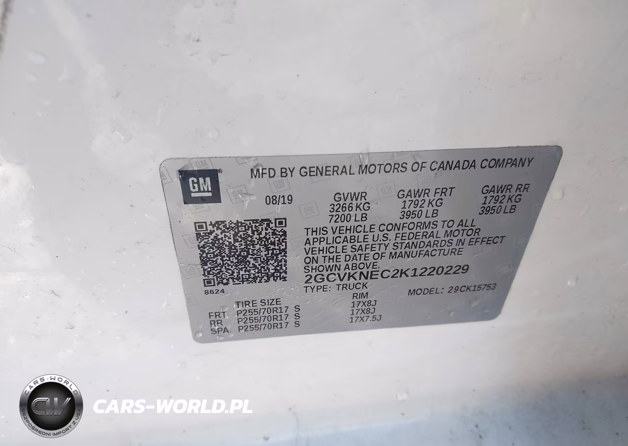 2019 Chevrolet Silverado 1500 Ld Wt VIN:2GCVKNEC2K1220229 - 9