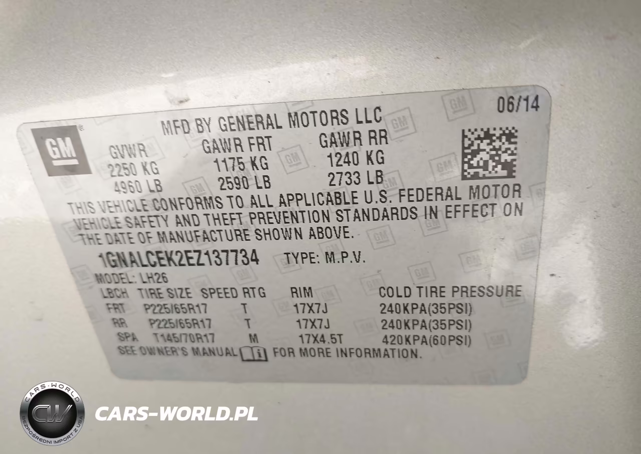 2014 Chevrolet Equinox 2Lt VIN:1GNALCEK2EZ137734 - 9