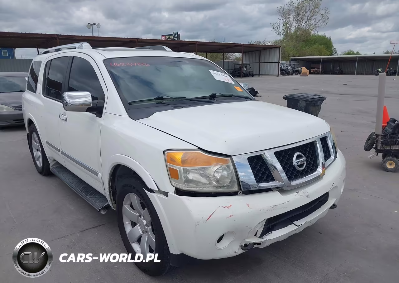 2012 Nissan Armada Sl VIN:5N1BA0NDXCN602909 - 1