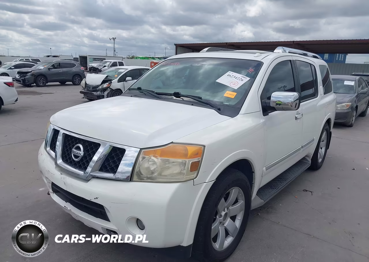 2012 Nissan Armada Sl VIN:5N1BA0NDXCN602909 - 2