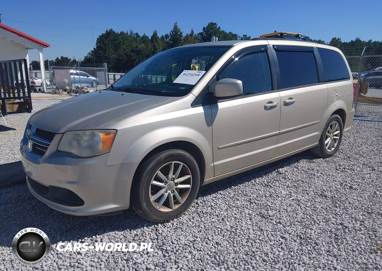 2013 Dodge Grand Caravan Sxt VIN:2C4RDGCG9DR633508 - 2