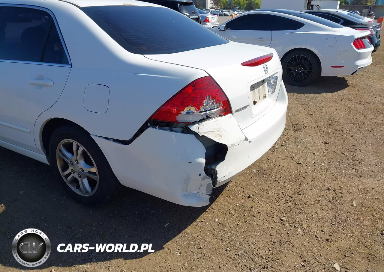 2007 Honda Accord 2.4 Se VIN:1HGCM56307A191375 - 6