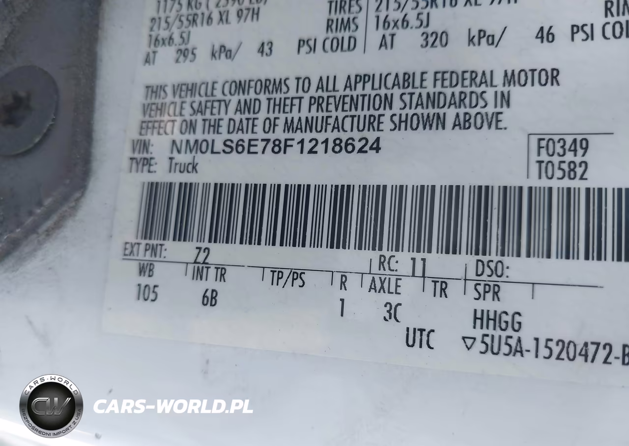2015 Ford Transit Connect Xl VIN:NM0LS6E78F1218624 - 9