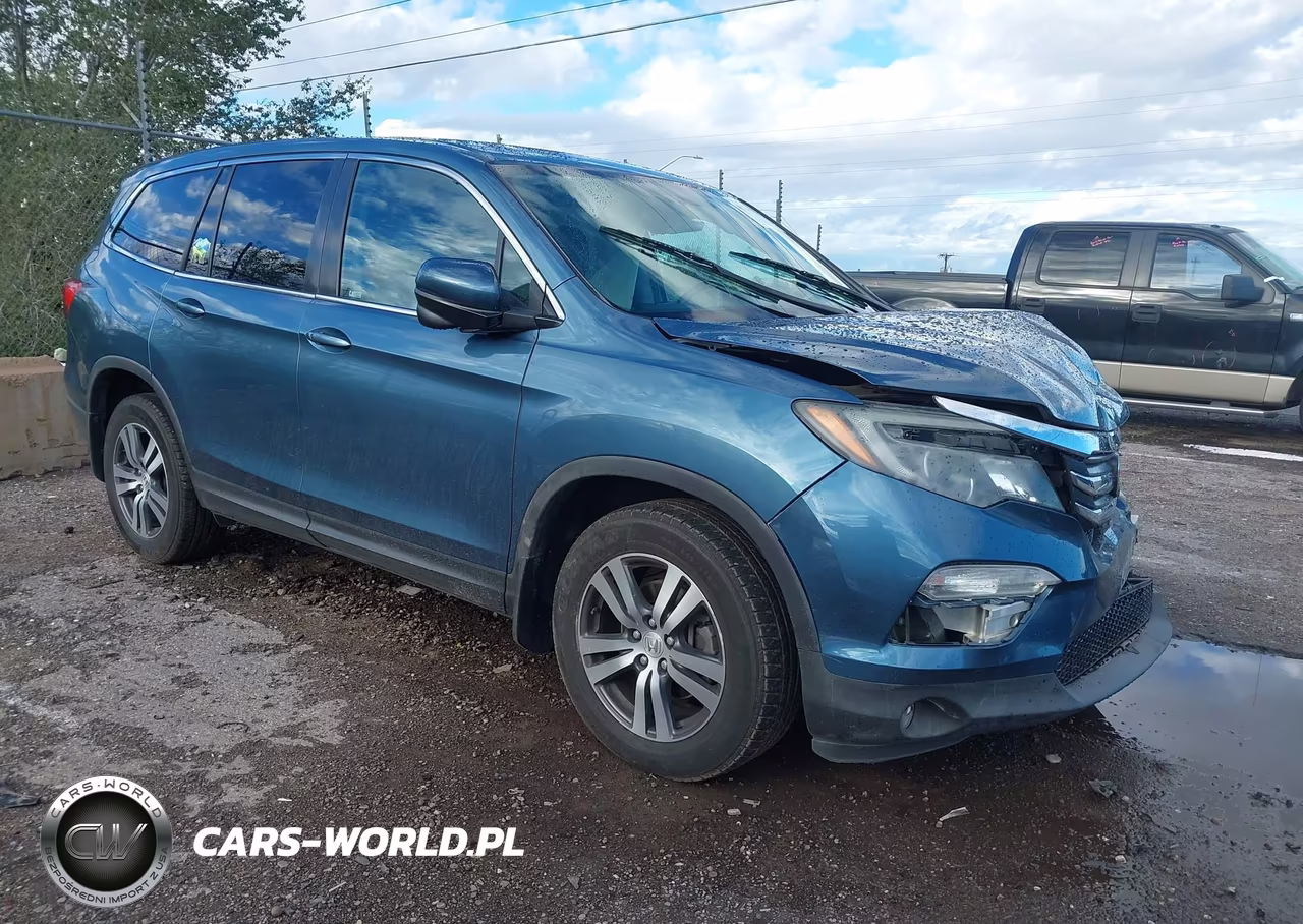2017 Honda Pilot Ex-L VIN:5FNYF6H52HB013415 - 1