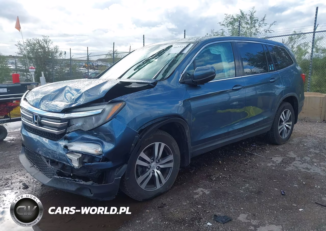 2017 Honda Pilot Ex-L VIN:5FNYF6H52HB013415 - 2