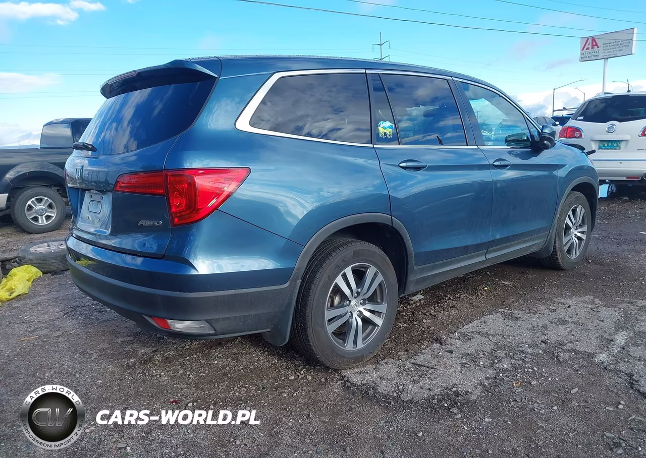 2017 Honda Pilot Ex-L VIN:5FNYF6H52HB013415 - 4