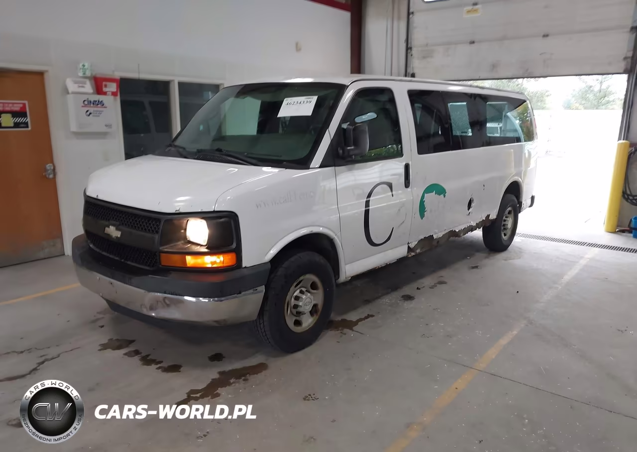 2008 Chevrolet Express Ls VIN:1GAHG39K081163377 - 2
