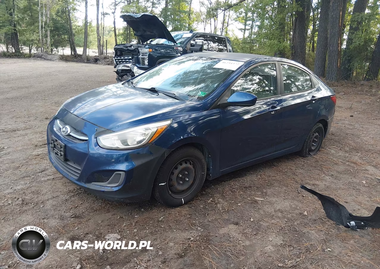 2015 Hyundai Accent Gls VIN:KMHCT4AE8FU884577 - 2