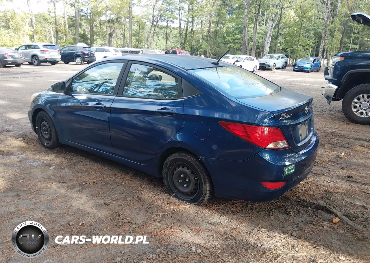 2015 Hyundai Accent Gls VIN:KMHCT4AE8FU884577 - 3