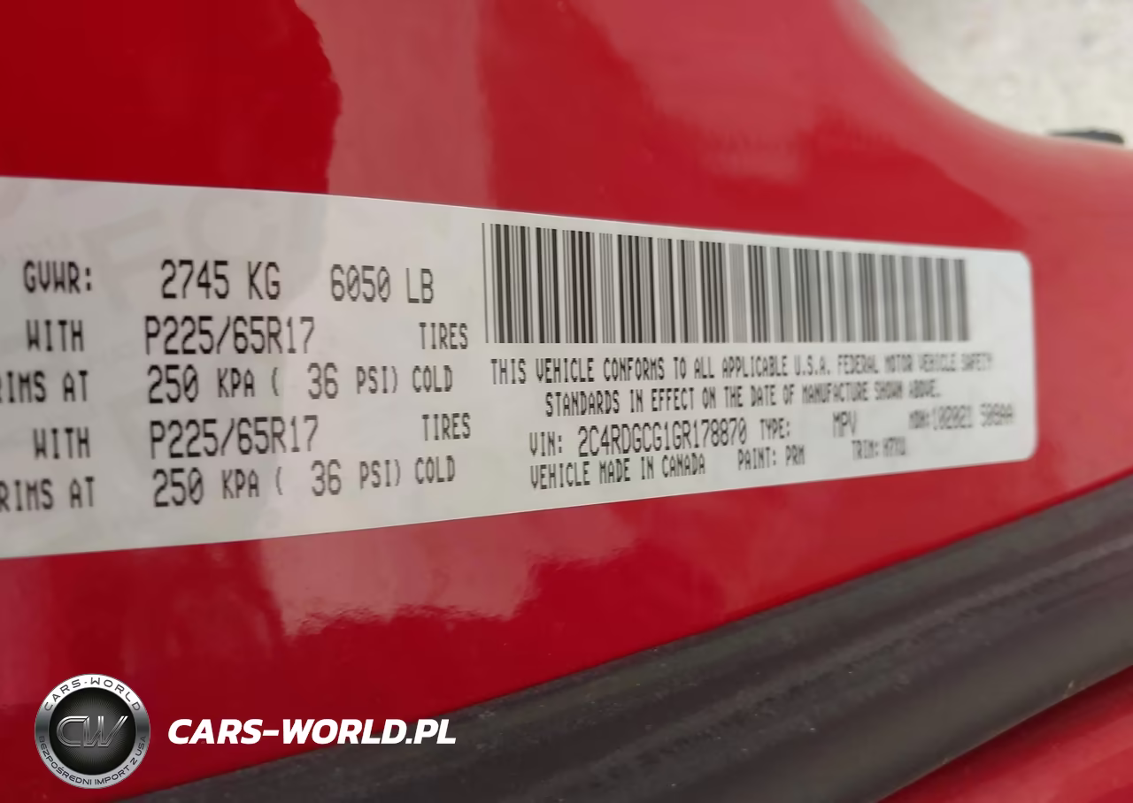 2016 Dodge Grand Caravan Sxt VIN:2C4RDGCG1GR178870 - 9