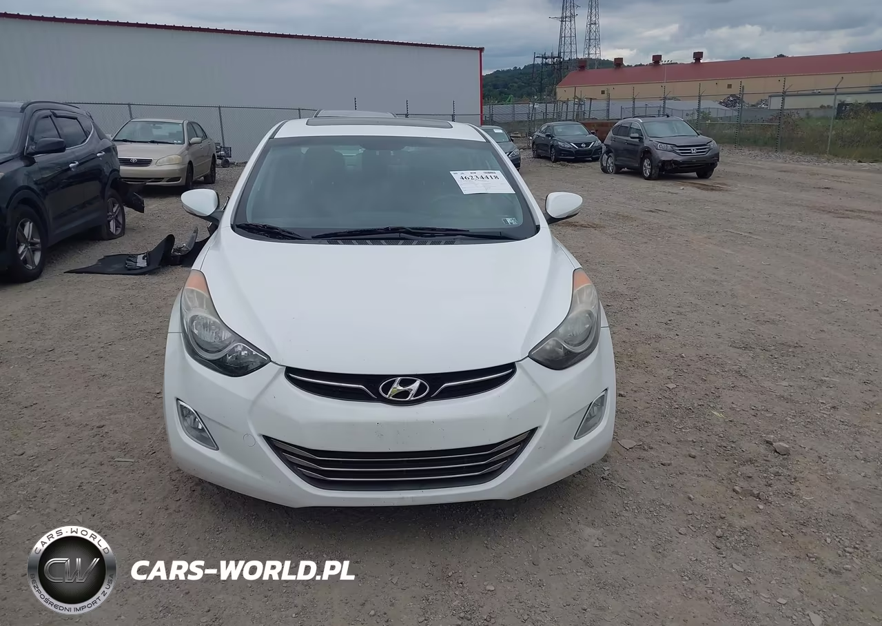 2013 Hyundai Elantra Limited VIN:5NPDH4AE2DH280458 - 13