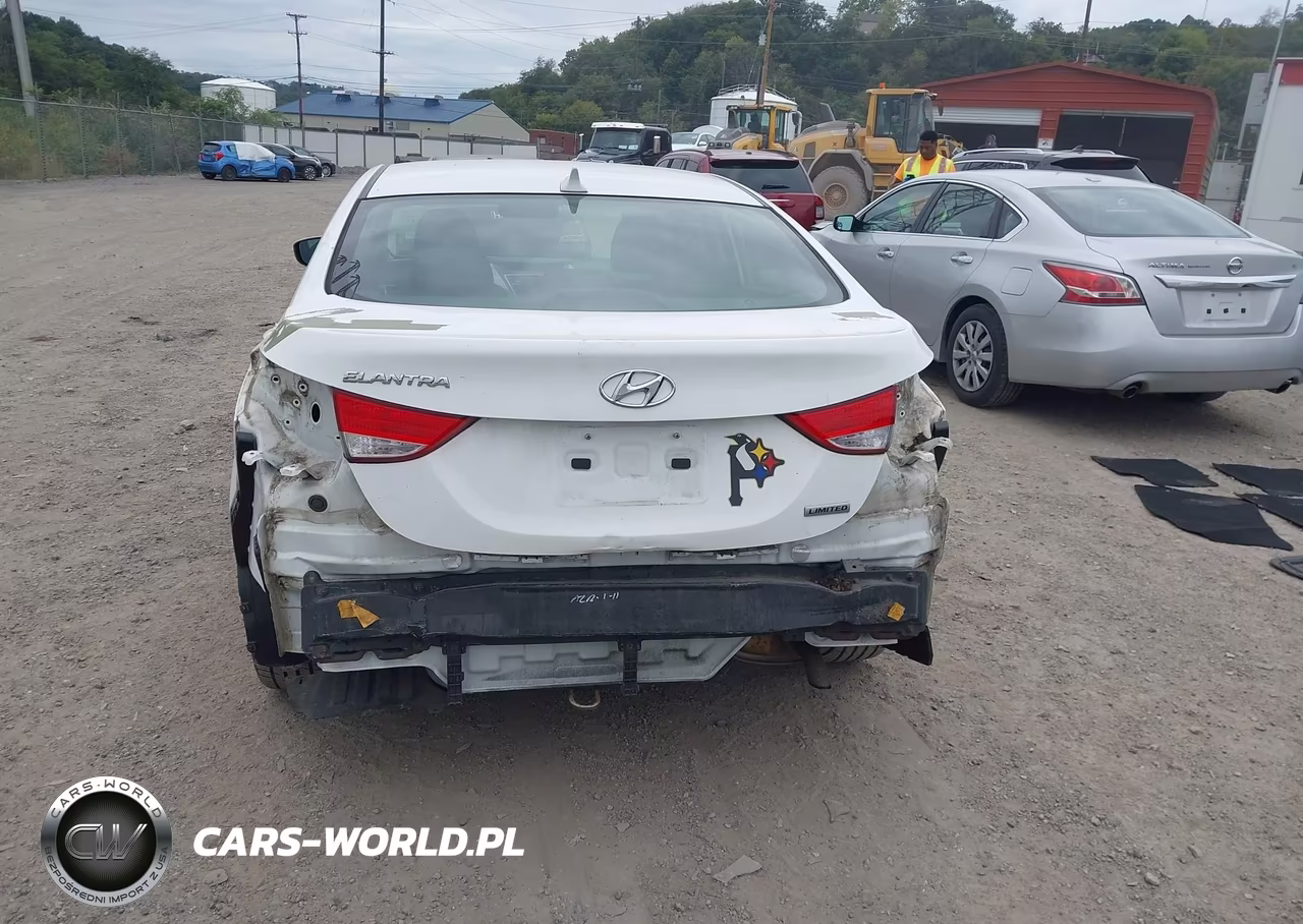 2013 Hyundai Elantra Limited VIN:5NPDH4AE2DH280458 - 17