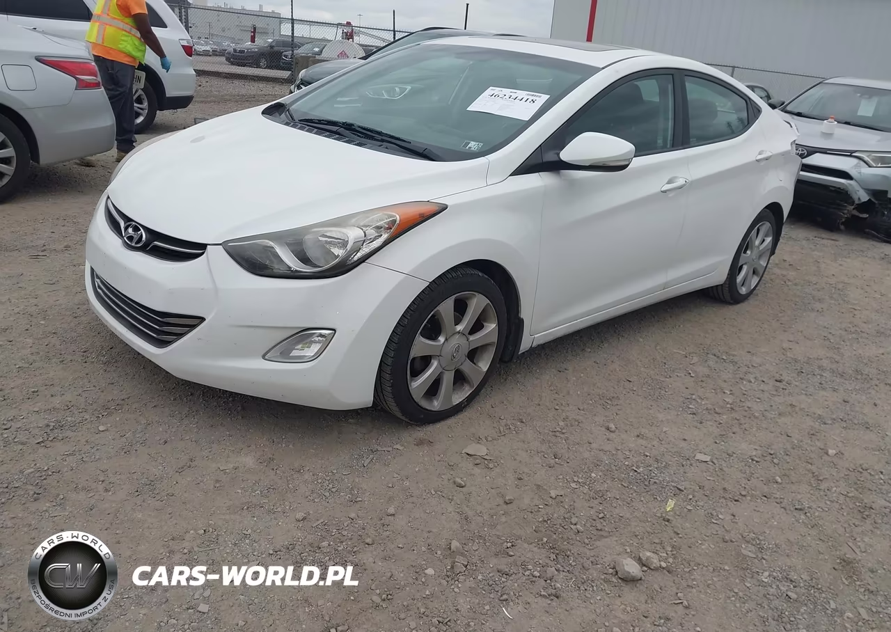 2013 Hyundai Elantra Limited VIN:5NPDH4AE2DH280458 - 2