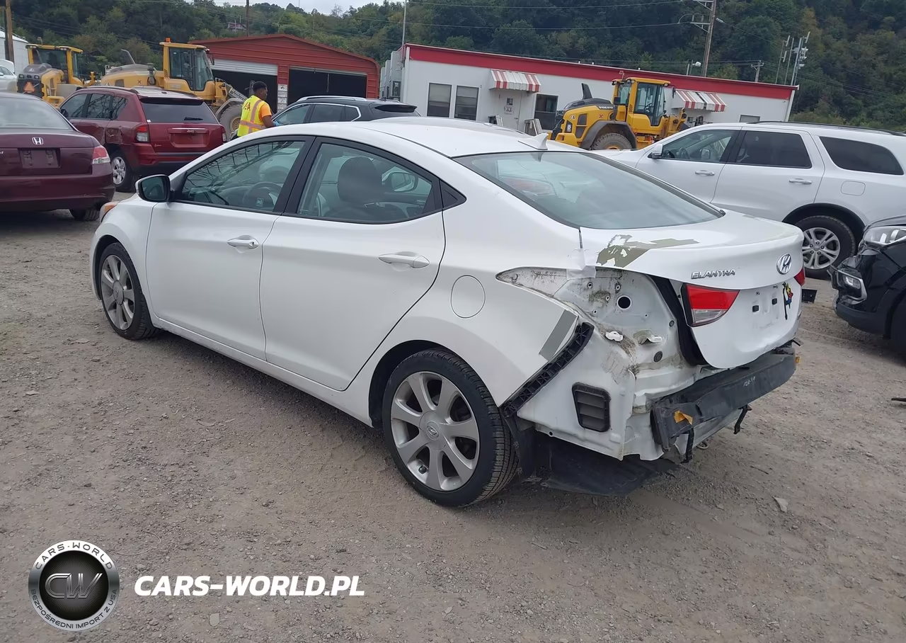 2013 Hyundai Elantra Limited VIN:5NPDH4AE2DH280458 - 3
