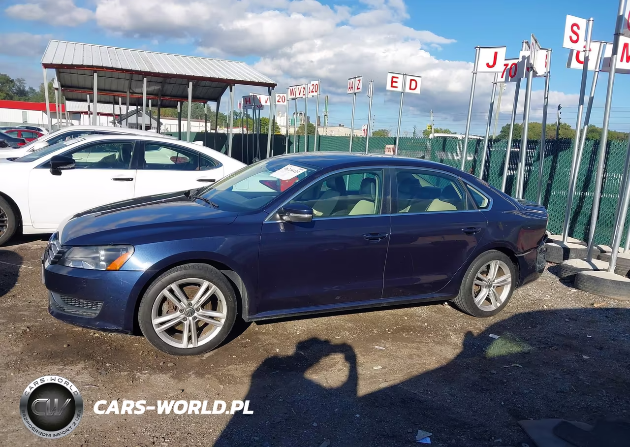 2014 Volkswagen Passat Tdi Se W-Sunroof VIN:1VWBN7A32EC106920 - 15