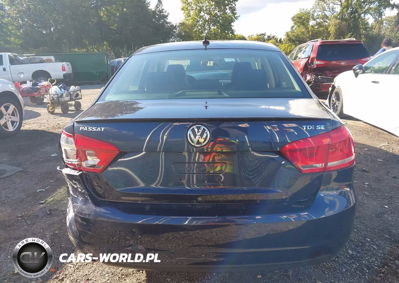 2014 Volkswagen Passat Tdi Se W-Sunroof VIN:1VWBN7A32EC106920 - 17