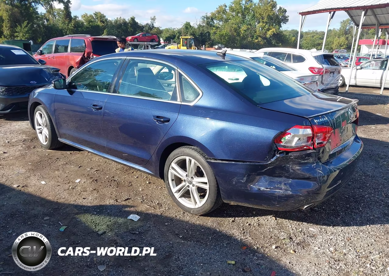 2014 Volkswagen Passat Tdi Se W-Sunroof VIN:1VWBN7A32EC106920 - 3