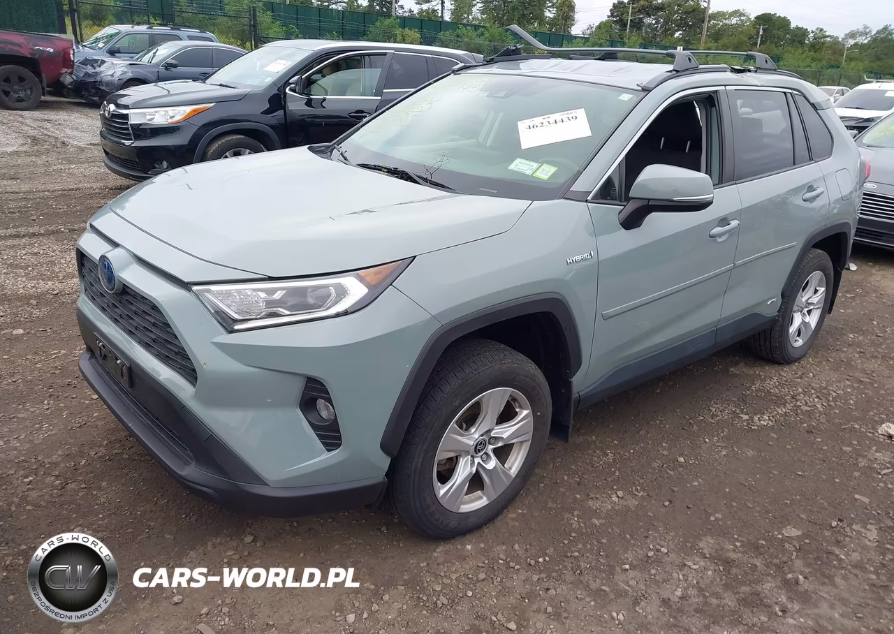 2021 Toyota Rav4 Hybrid Xle VIN:JTMRWRFV9MD559641 - 2