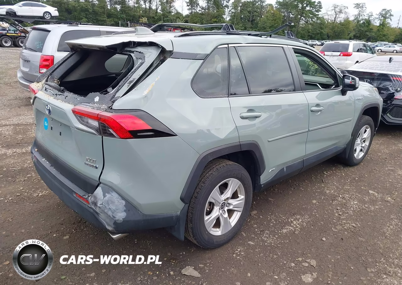 2021 Toyota Rav4 Hybrid Xle VIN:JTMRWRFV9MD559641 - 4