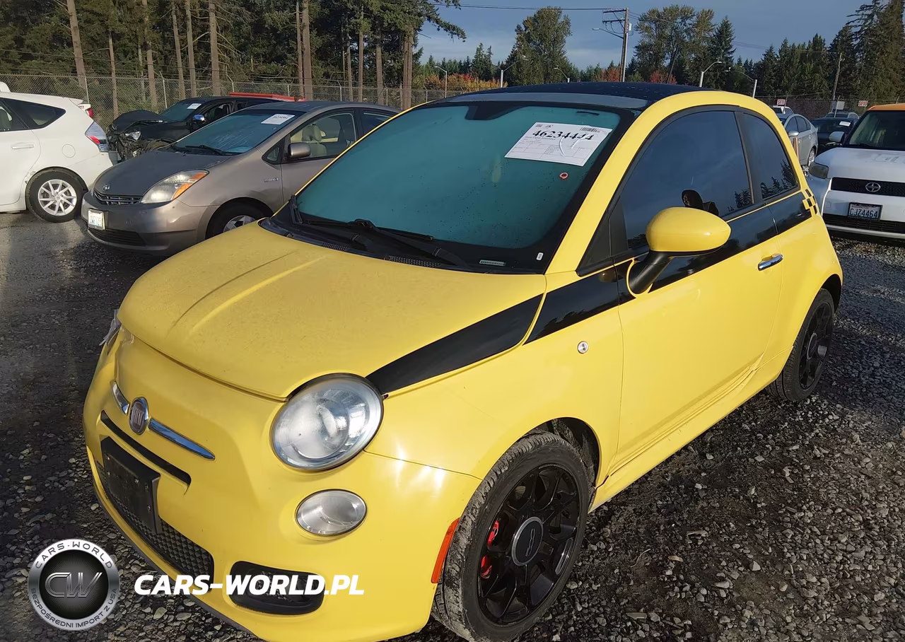 2012 Fiat 500 Sport VIN:3C3CFFBR9CT126945 - 2