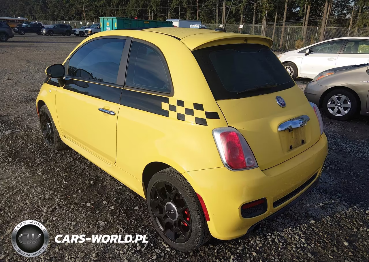 2012 Fiat 500 Sport VIN:3C3CFFBR9CT126945 - 3
