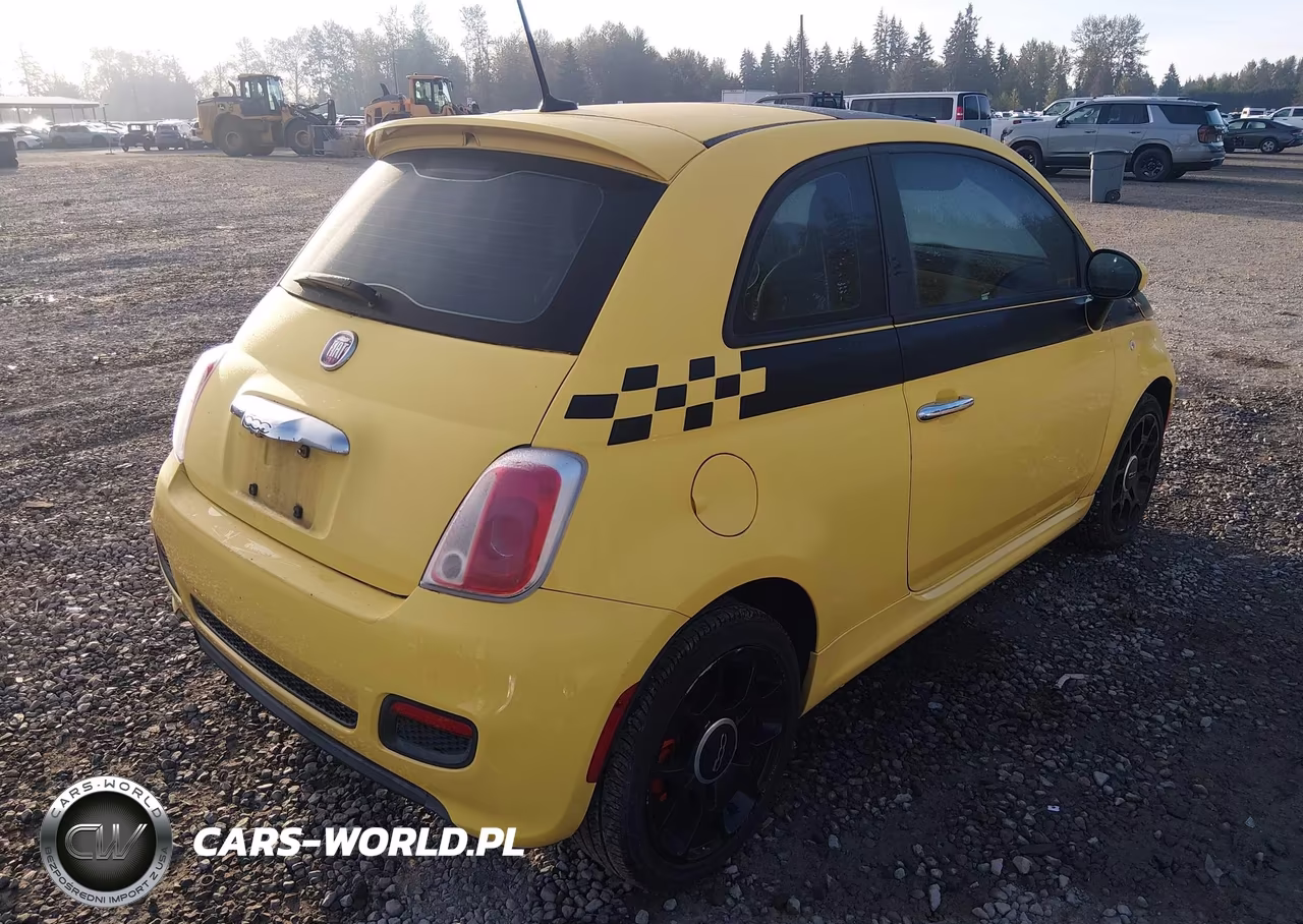 2012 Fiat 500 Sport VIN:3C3CFFBR9CT126945 - 4