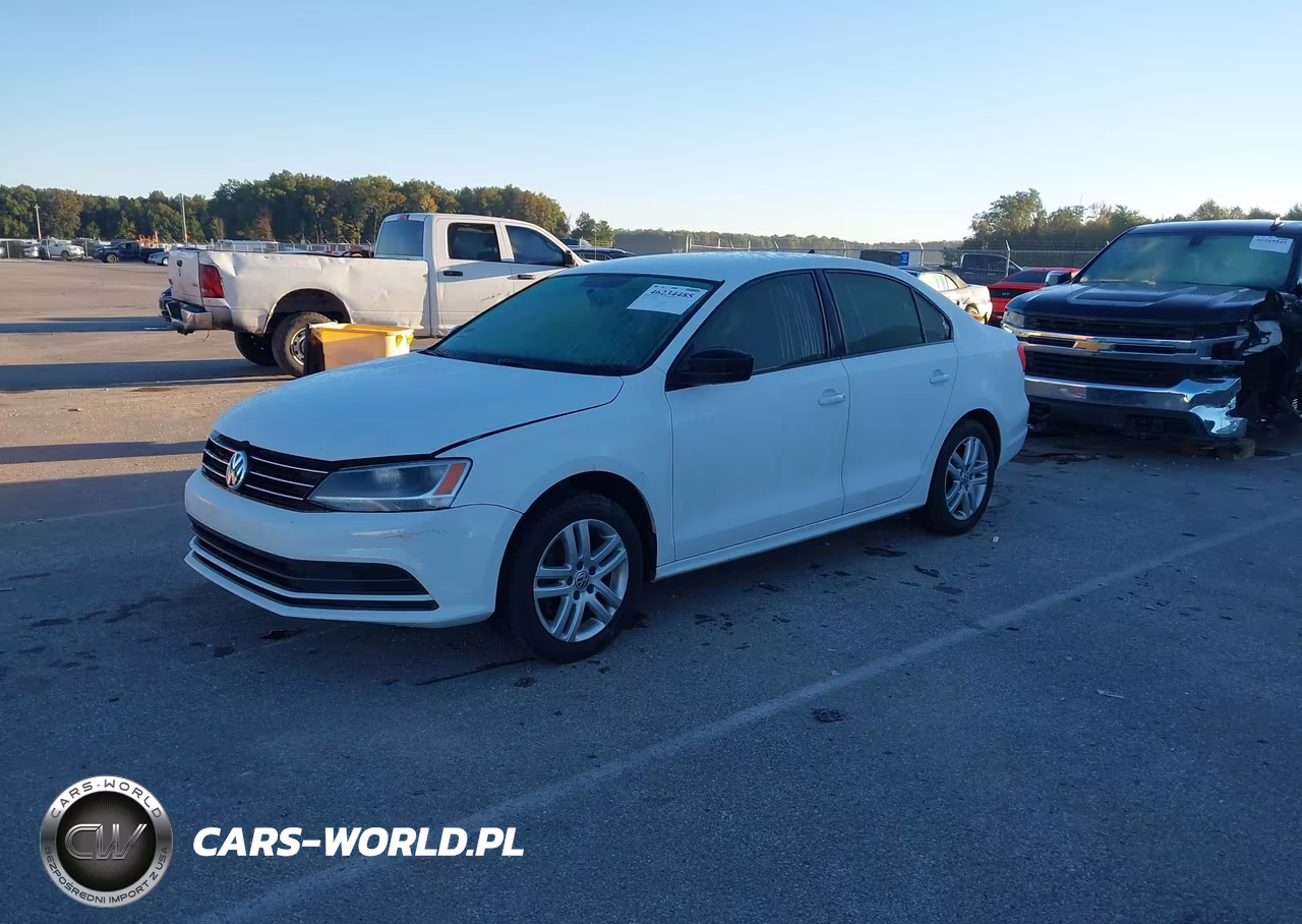 2015 Volkswagen Jetta 2.0L S VIN:3VW2K7AJ2FM350641 - 2