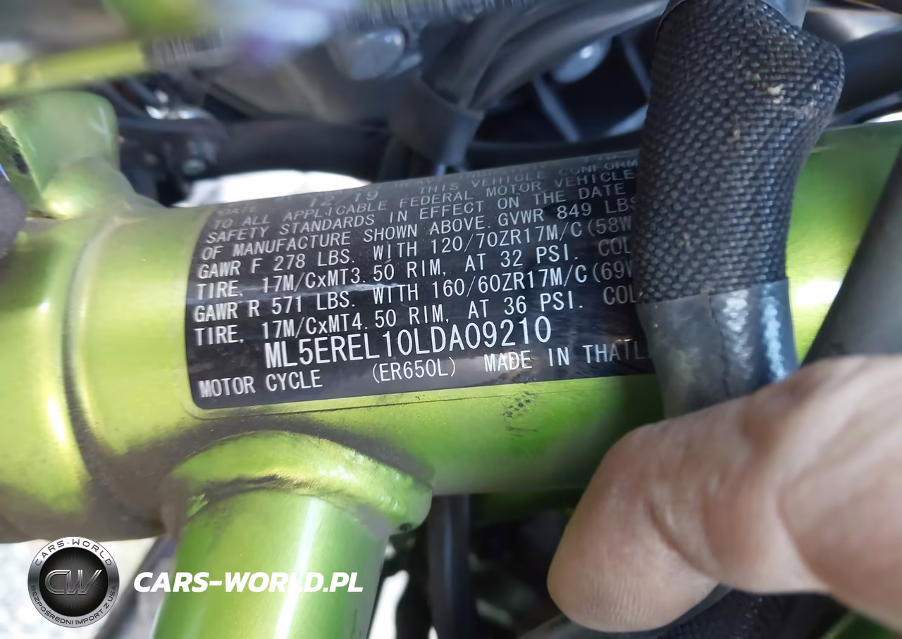 2020 Kawasaki Er650 L VIN:ML5EREL10LDA09210 - 4
