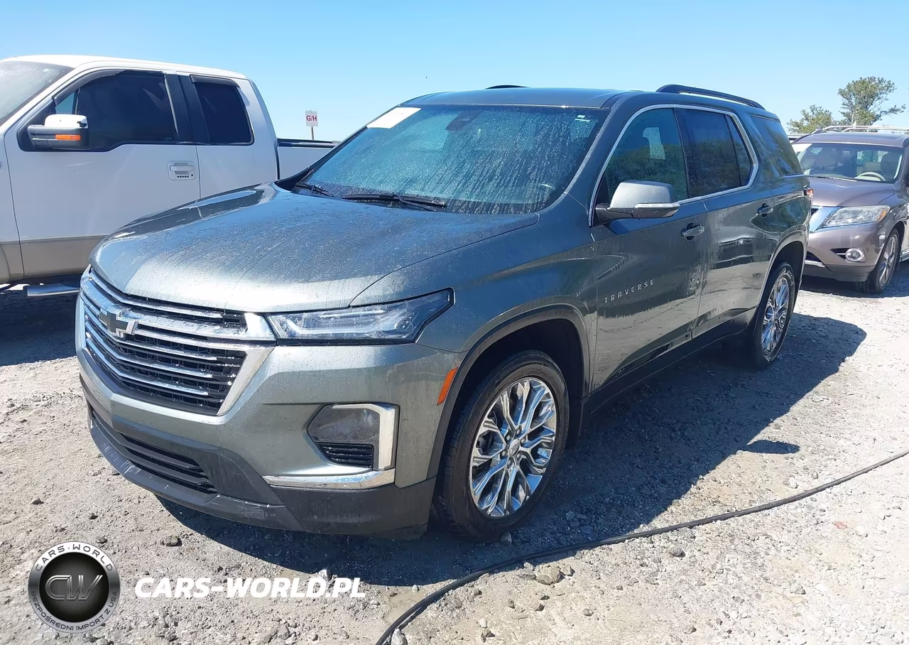 2022 Chevrolet Traverse Awd Lt Cloth VIN:1GNEVGKW4NJ136836 - 2