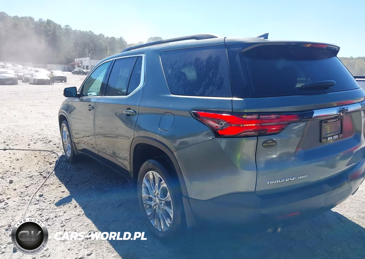 2022 Chevrolet Traverse Awd Lt Cloth VIN:1GNEVGKW4NJ136836 - 3