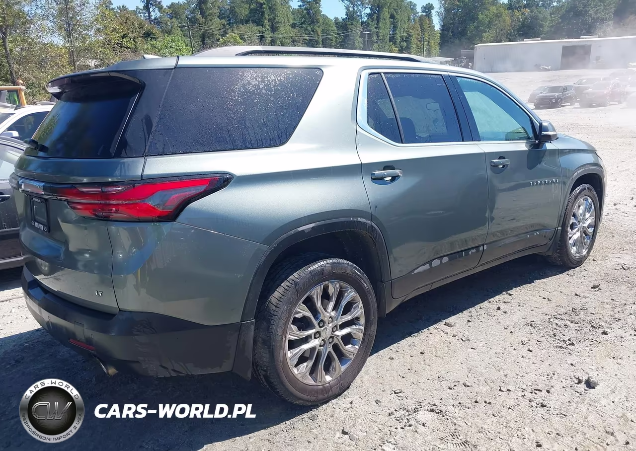 2022 Chevrolet Traverse Awd Lt Cloth VIN:1GNEVGKW4NJ136836 - 4