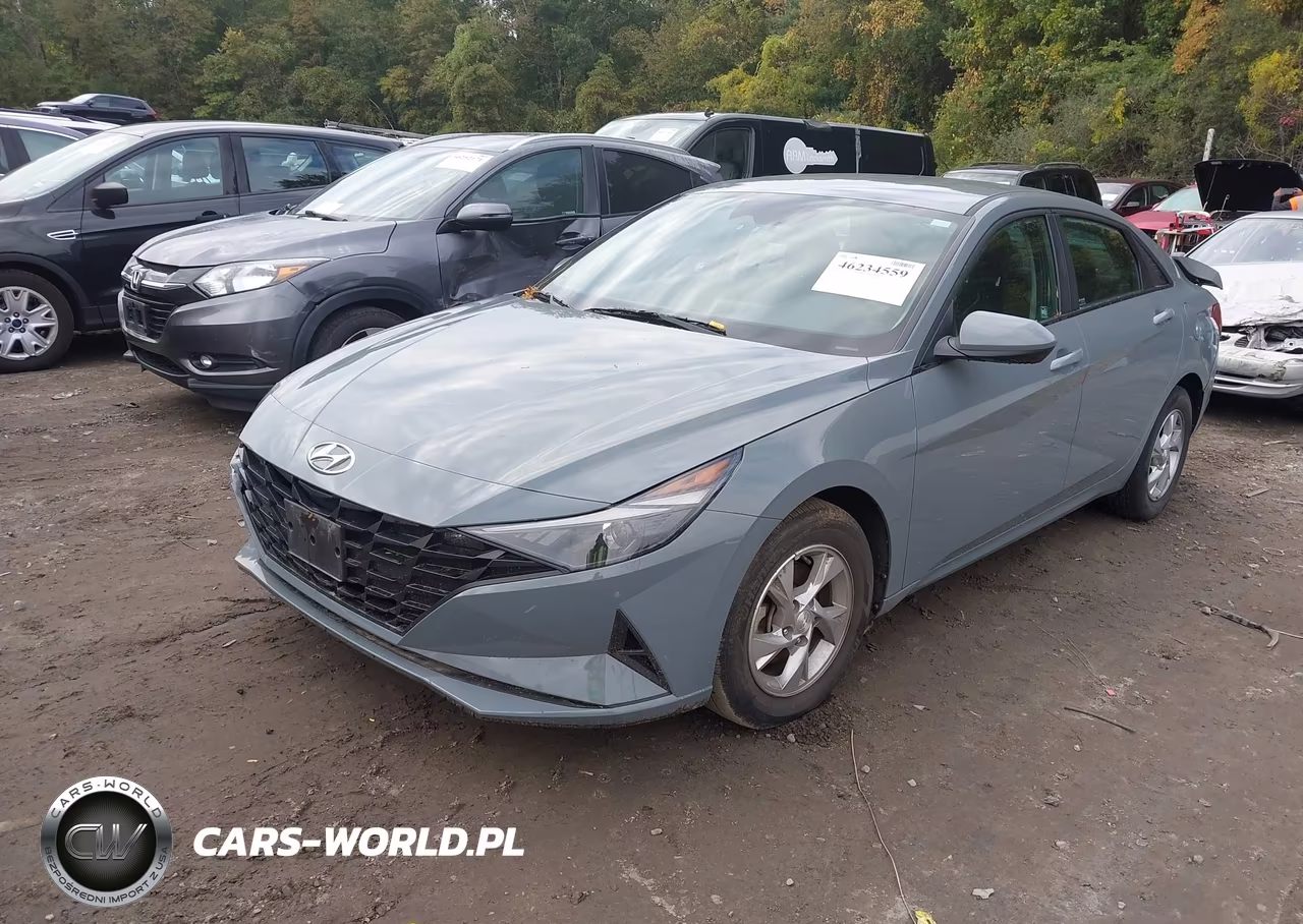2021 Hyundai Elantra Se VIN:KMHLL4AG1MU182020 - 2