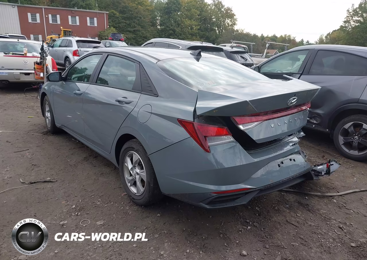 2021 Hyundai Elantra Se VIN:KMHLL4AG1MU182020 - 3