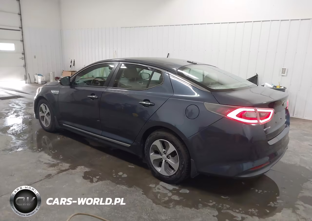 2014 Kia Optima Hybrid Lx VIN:KNAGM4AD5E5068507 - 3
