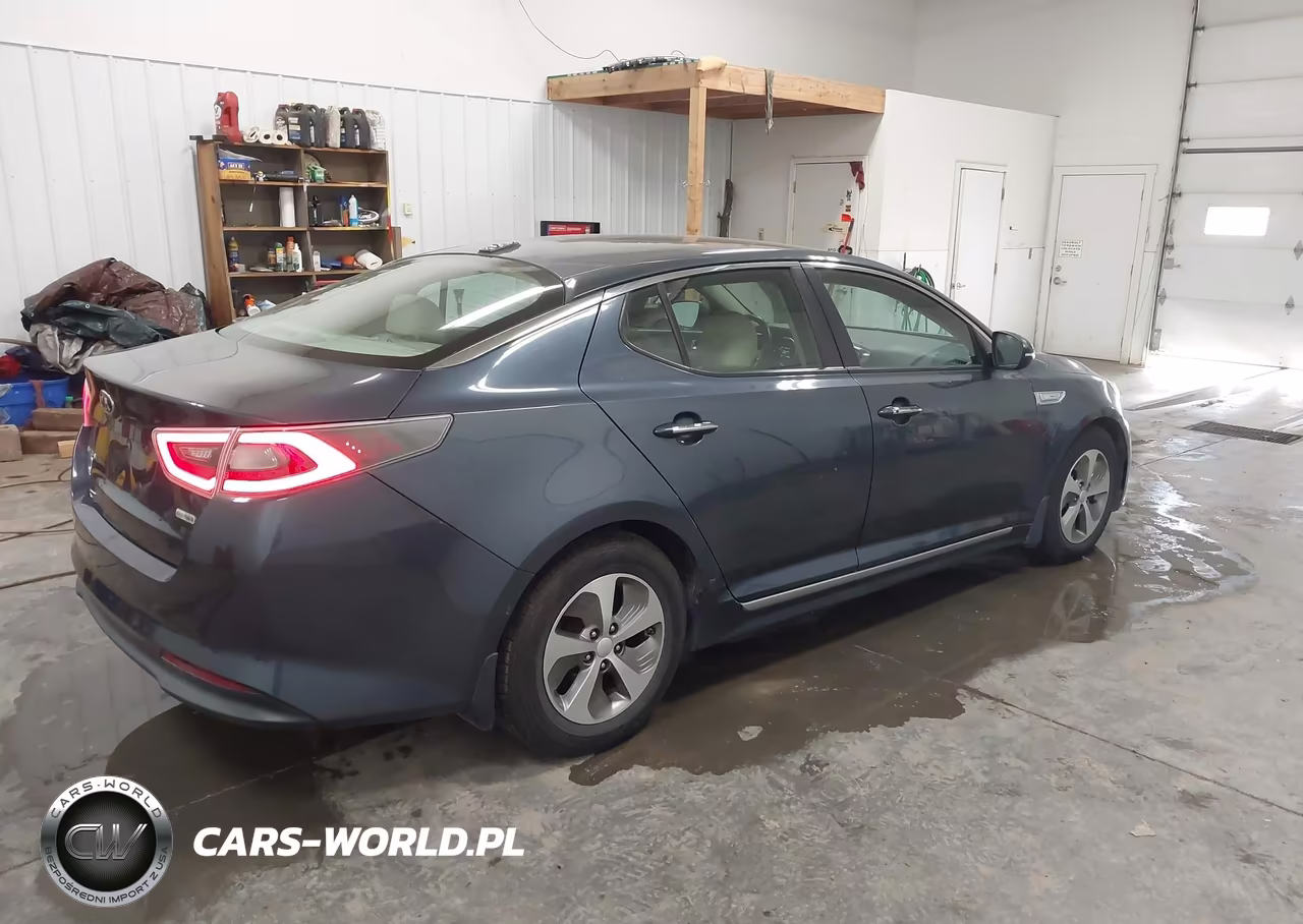 2014 Kia Optima Hybrid Lx VIN:KNAGM4AD5E5068507 - 4