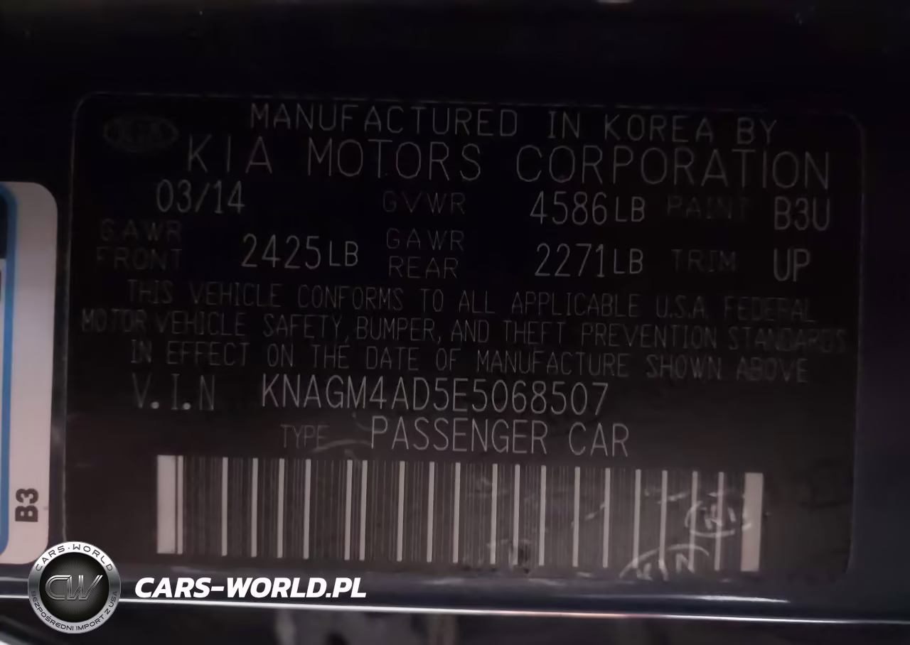 2014 Kia Optima Hybrid Lx VIN:KNAGM4AD5E5068507 - 9