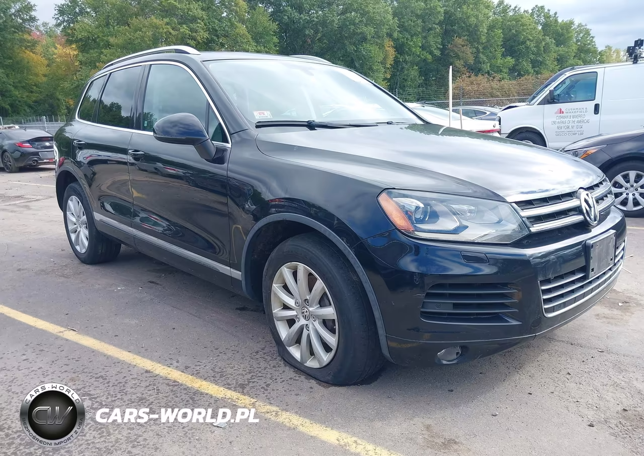 2012 Volkswagen Touareg Vr6 Sport VIN:WVGFF9BP8CD000456 - 1