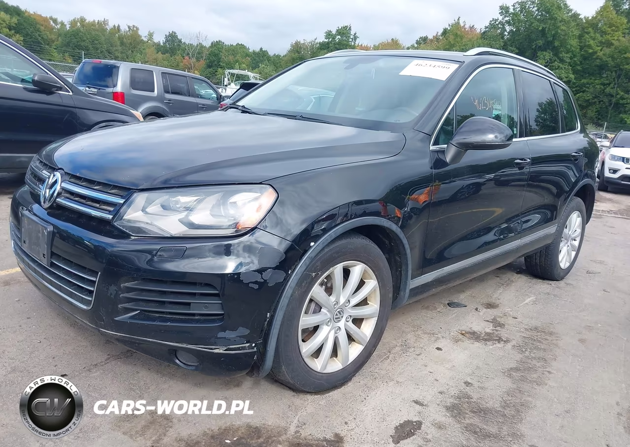 2012 Volkswagen Touareg Vr6 Sport VIN:WVGFF9BP8CD000456 - 2