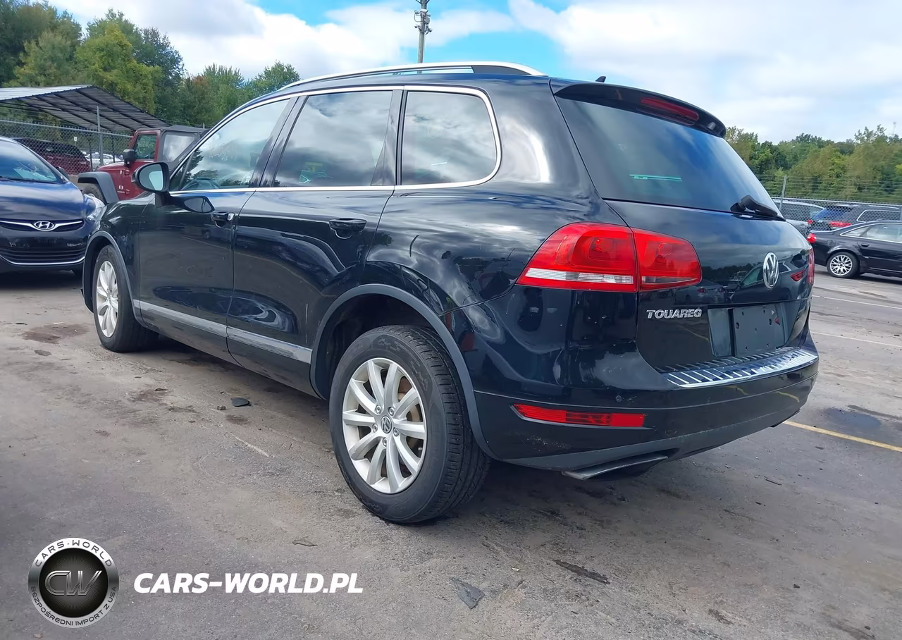 2012 Volkswagen Touareg Vr6 Sport VIN:WVGFF9BP8CD000456 - 3