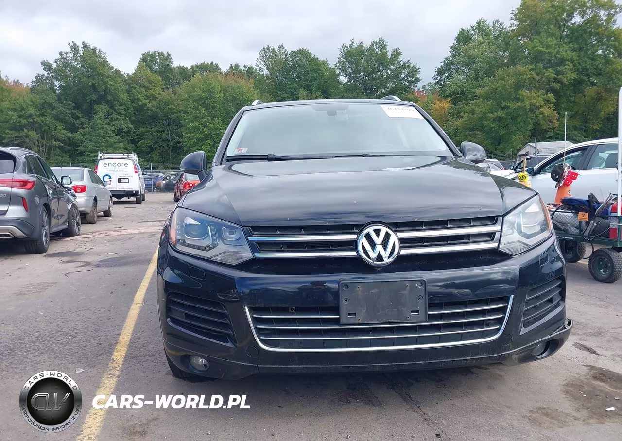 2012 Volkswagen Touareg Vr6 Sport VIN:WVGFF9BP8CD000456 - 6