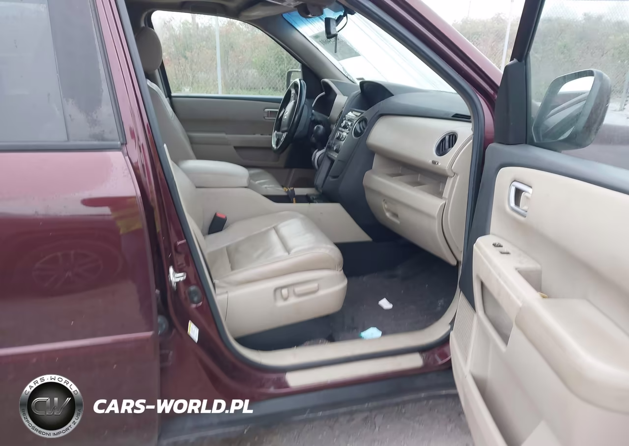 2012 Honda Pilot Ex-L VIN:5FNYF4H59CB070319 - 5