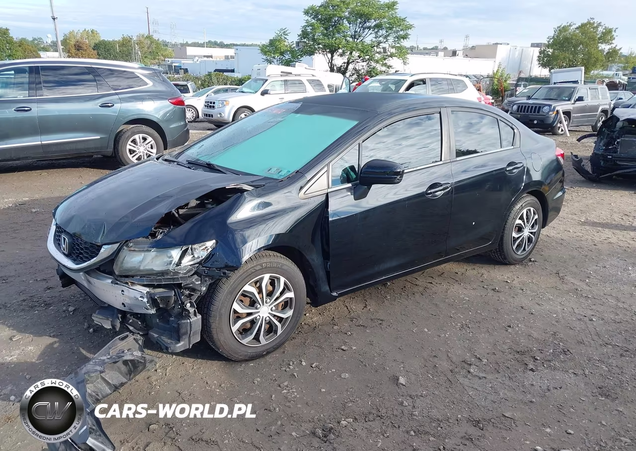 2015 Honda Civic Lx VIN:19XFB2F57FE208511 - 2